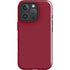 Burgundy iPhone 16 Pro Impact Case